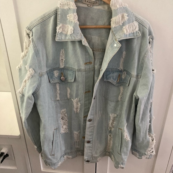 Oversized Jean Jacket - Picture 2 of 3